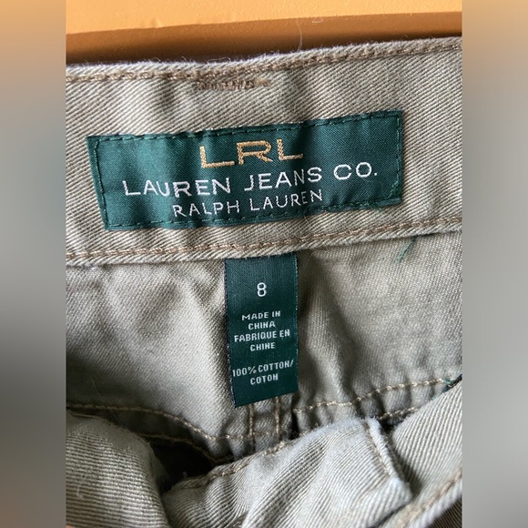 Ralph Lauren khaki cropped pants - Picture 5 of 5